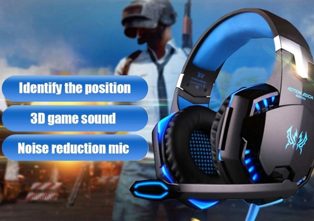 Ninja Dragon G9300 LED Gaming Headset with Microphone – Multi-Platform